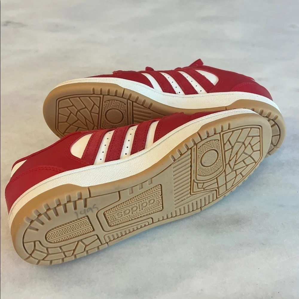 Adidas Like-New Break Start ‘Red Cloud White Gum’ Low Top Sneakers M 5/ W 6.5